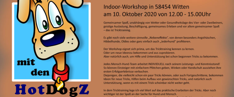 Tricktraining – Workshop – Ausgebucht!